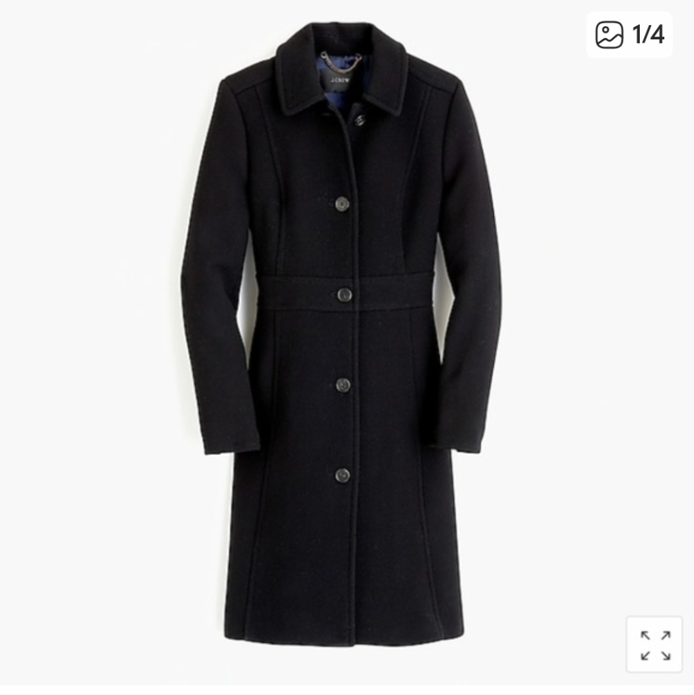 BNWT J Crew Classic Day Coat 10P